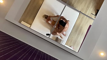 Fucking with nela decker in front of mirror