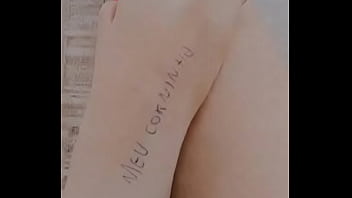 Meu corninho nos pés