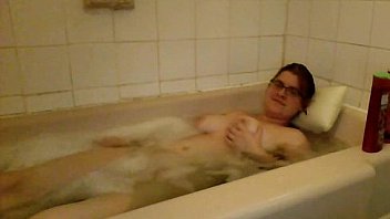 Sexy girl take bath