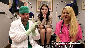 Mina moon's back gets blasted with cum pov version