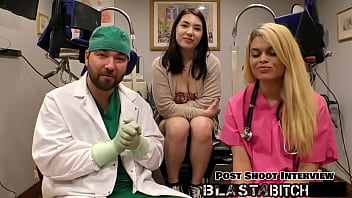 Mina moon's back gets blasted with cum pov version