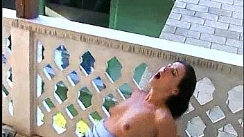 Brunette getting pounded and jizzed