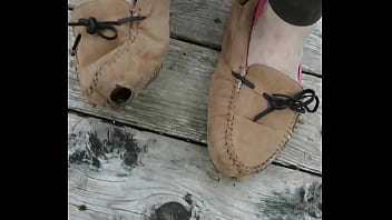 Well worn slippers Well worn slippers