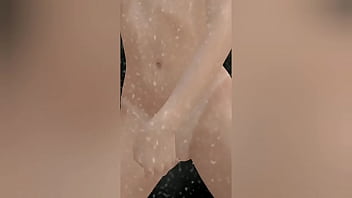 3d girl sexy shower and masturbate