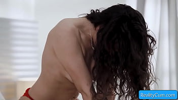 Curly horny slut want dick and get it deep inside her