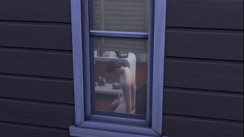 Spiderman jerks off watching may