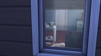 Spiderman jerks off watching may