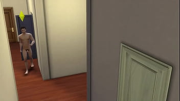 Spiderman jerks off watching may