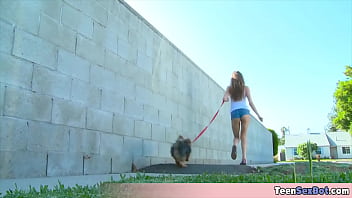 Cute teenie gets the roughest fuck of her life