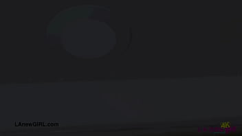 Charming blonde model enjoys a sensual bath