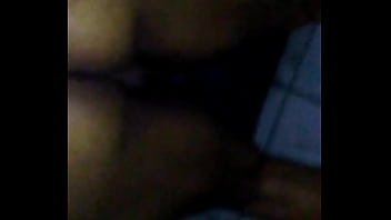 Sexy wife giving him sloppy head