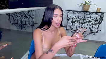 Gamer girls play with his big joystick in hot foursome