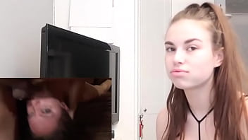 Youtuber reacts to video of hardcore fucking