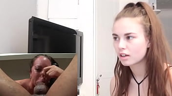 Youtuber reacts to video of hardcore fucking