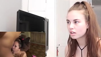 Youtuber reacts to video of hardcore fucking Youtuber reacts to video of hardcore fucking