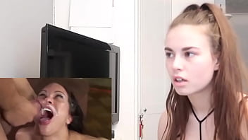 Youtuber reacts to video of hardcore fucking