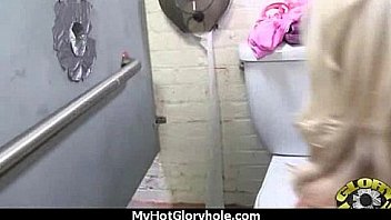 Teen ebony awesome gloryhole blowjob 8
