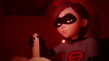 Helen parr jerks you off Helen parr jerks you off