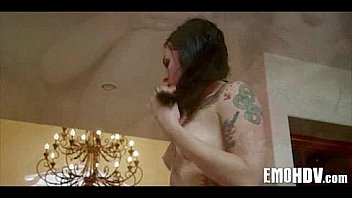 Tattooed goth babe 638