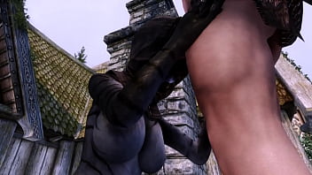 Traveller fucks prostitue khajiit