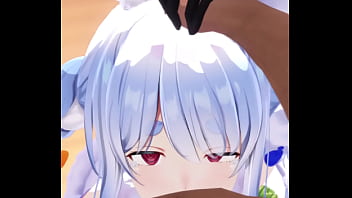 Pekora le chupa la polla a un suscriptor