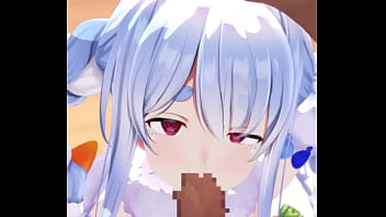 Pekora le chupa la polla a un suscriptor