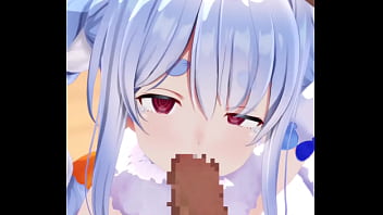 Pekora le chupa la polla a un suscriptor