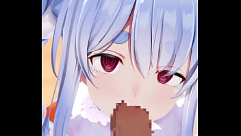 Pekora le chupa la polla a un suscriptor