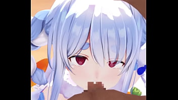 Pekora le chupa la polla a un suscriptor