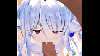 Pekora le chupa la polla a un suscriptor