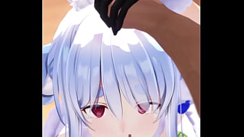 Pekora le chupa la polla a un suscriptor