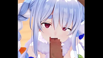 Pekora le chupa la polla a un suscriptor