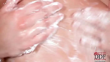 Lara's horny shower show part 2