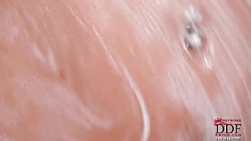 Lara's horny shower show part 2