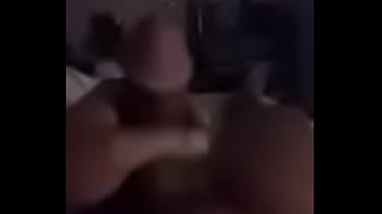 Playing in the morning full of cum