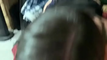 Sexy bbw licks her plate clean