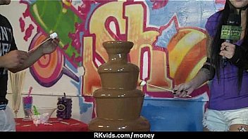 Slutty amateur babe is paid cash from some crazy public sex 10