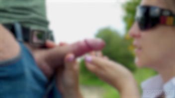 421 blowjob outdoors sweet cum on my lips