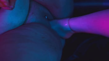 Lesbian love foot fuck