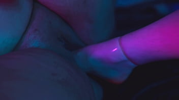 Lesbian love foot fuck