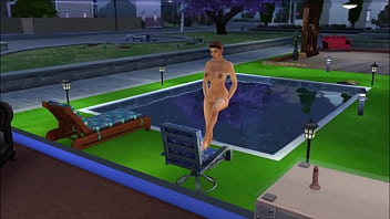 Big Breasted College Drop Out Lays Around Nude In Her Backyard Masturbating While Being Watched thumbnail