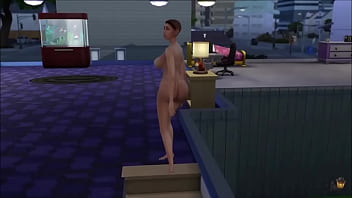 Big breasted college drop out lays around nude in her backyard masturbating while being watched Big breasted college drop out lays around nude in her backyard masturbating while being watched