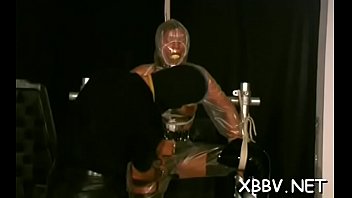 Maiden is slowly getting naked and enjoying it