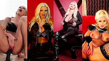 Lovely Blonde Brittany Andrews Masturbates With A Dildo thumbnail