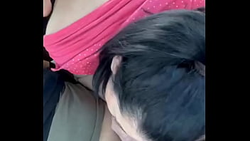 Milf gabriella pulls hard on his cock and swallows all the milk