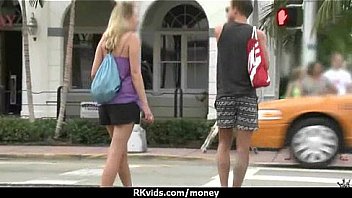 Sexy teen nails her butt on hard dick for cash 25