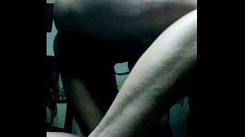 Stepe afraid of thunder overcomes the trauma of her fucking stepmother