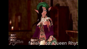 Huge boobs orgasm 3d