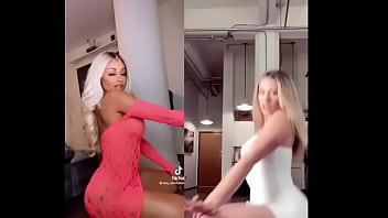 Tiktok challenge white girs vs black girls