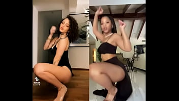 Tiktok challenge white girs vs black girls